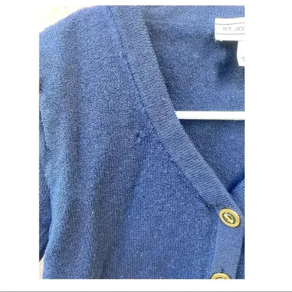 St John Sport Wool Sweater - Picture 3 of 4